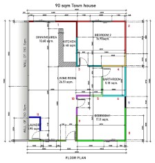 90 Sqm Townhouse