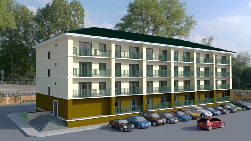 APARTMENT BUILDING LFROMSYSTEM