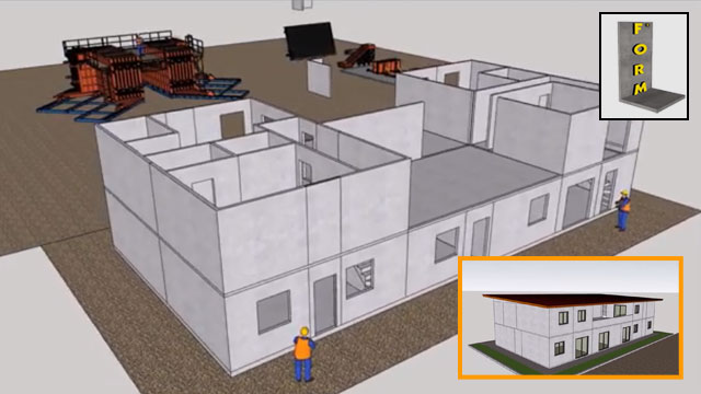 how to build a House with L-Form