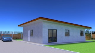3D Individual House 90sqm- lform system